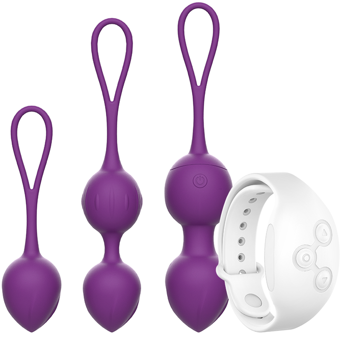REWOLUTION - REWOBEADS BOLAS VIBRADORAS CONTROL REMOTO CON TECNOLOGIA WATCHME - Imagen 2