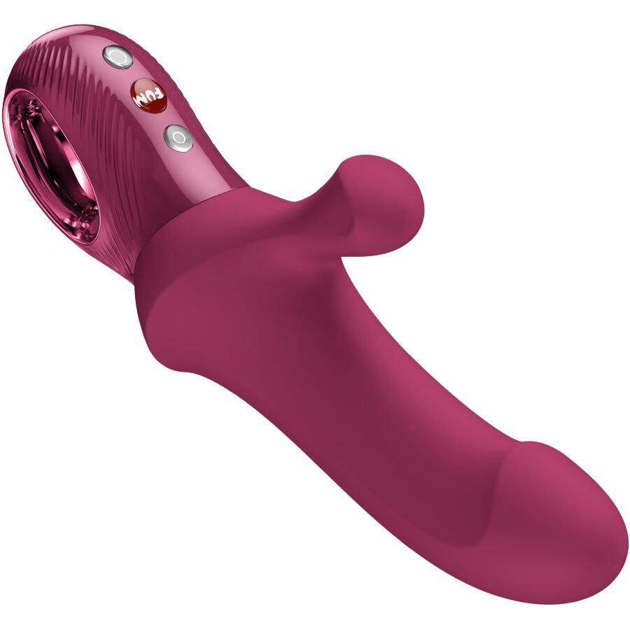 FUN FACTORY - BI STRONIC CURVE CONEJO ESTIMULADOR DE EMPUJE BURDEOS - Imagen 2