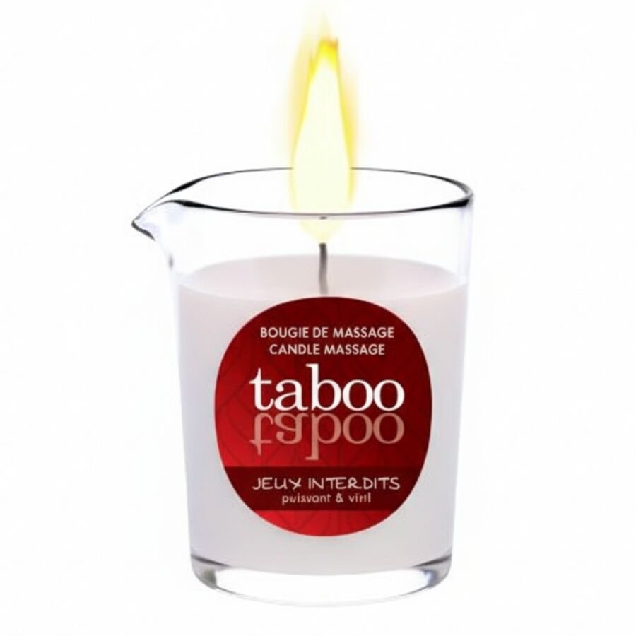 RUF - TABOO VELA DE MASAJE PARA ÉL JEUX INTERDITS AROMA LIQUEN SALVAJE - Imagen 2