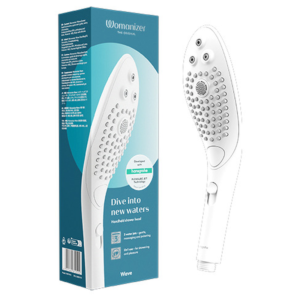 WOMANIZER - WAVE CABEZAL DE DUCHA ESTIMULADOR DE CLITORÍS BLANCO