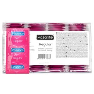 PASANTE - PRESERVATIVOS GAMA REGULAR 144 UNIDADES (BOLSA)